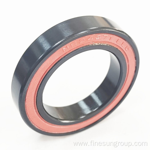 MR24371-LLU BO 24x37.1x7mm | ABEC-3 Black Oxide Coating | BB90 Oversized 37.10mm Bottom Bracket Bearing - FINESUN Bearing